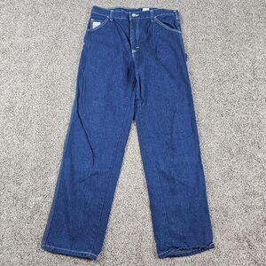 Vintage Pointer Brand Jeans Size 8M 30x29 Blue Denim Y2K Carpenter Utility Work